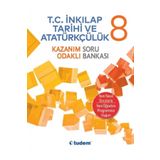 Tudem Yayınları 8. Sınıf T. C. İnkılap Tarihi Ve Atatürkçülük Kazanım Odaklı Soru Bankası