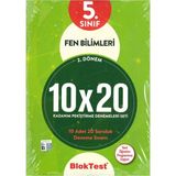 Tudem Yayınları Bloktest 5. Sınıf Fen Bilimleri10X20 Kap Deneme (2. Dönem) 2019