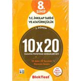 Tudem Yayınları Bloktest 8. Sınıf İnkılap Tarihi 10X20 Kap Deneme.(2. Dönem) 2019