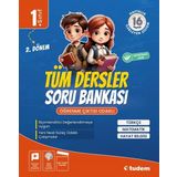 Tudem Yayınları - Ders Kitapları 1. Sınıf 2. Dönem Tüm Dersler Soru Bankası