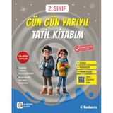 Tudem Yayınları - Ders Kitapları 2. Sınıf Gün Gün Yarıyıl Tatil Kitabım