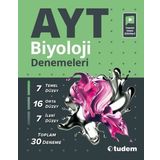 Tudem Yayınları - Ders Kitapları AYT Biyoloji Denemeleri ( 30'lu )