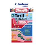 Tudem Yayınları Güncel 4.Sınıf Tatil Kitabım(5.Sınıfa Geçenler İçin)12 Haftalık Etkinlik Tatil Kitabı+Kalem