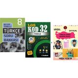 Tudem Yayınları Lgs Türkçe Beceri Temelli Soru Bankası - Lgs Türkçe Kod 32 Deneme - Hediye - Soru Bankası + Deneme