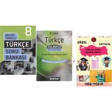 Tudem Yayınları Lgs Türkçe Beceri Temelli Soru Bankası - Türkçe Klavuz Deneme - Hediye - Soru Bankası + Deneme