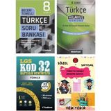 Tudem Yayınları Lgs Türkçe Beceri Temelli Soru Bankası - Türkçe Klavuz Deneme - Türkçe 32 Haftalık Denemeler - Hediye - Soru Bankası + Deneme