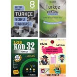 Tudem Yayınları Lgs Türkçe Beceri Temelli Soru Bankası - Türkçe Klavuz Deneme - Türkçe Kod 32 Deneme - Hediye - Soru Bankası + Deneme
