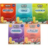 Tudem Yayınları Okyanus 8. Sınıf Matematik Fen Türkçe Inkilap Paragraf Master Soru Bankası