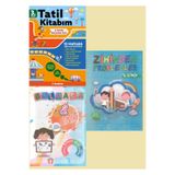 Tudem Yayınları Tudem 3.sınıf Tatil Kitabım 4.sınıf Geçenler Için + BULMACA ZİHİNDEN PROBLEMLER İLAVE