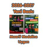 Tudem Yayınları Tudem 3.Sınıf Tüm Dersler Soru Bankası - Problem Çözmeyi Öğreniyorum 2026-2027 Yeni Baskı Maarif Modeline Uygun