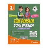Tudem Yayınları Tudem 3.sınıf Yeni Tüm Dersler Soru Bankası Maarif Modeline Uygun