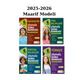 Tudem Yayınları Tudem 6. Sınıf Matematik-Fen-Sosyal-Türkçe Dinamik Soru Bankası Seti 2025/26 Maarif Modeli