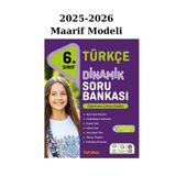 Tudem Yayınları Tudem 6. Sınıf Türkçe Dinamik Soru Bankası 2025/26 Maarif Modeli