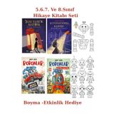 Tudem Yayınları Tudem Yuan Huan Set Timaş Robonlar Set (4Kitap) 5.6.7.8.Sınıf Hikaye Kitabı Set