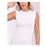 Tudik Collection Imer 1263 Kolsuz Sıfır Yaka T-Shirt - Beyaz - XL