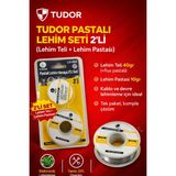 Tudor Pastalı Lehim Seti 2’li (Lehim Teli 40GR + Lehim Pastası 10GR) – Elektronik Lehimleme Seti LH-002