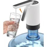 Tudor Şarjlı Otomatik Damacana Su Pompası Pratik Kullanım İçin USB Şarjlı Beyaz