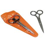 Tudor Td-007 5" Metal Bıyık Berber Makası- 12'Li Paket