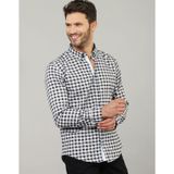 Tudors 1506332970 Slim Fit Dar Kesim Kareli Erkek Gömlek