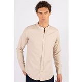 Tudors 1691144772 Slim Fit Uzun Kol Çizgili Hakim Yaka Erkek Gömlek
