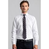 Tudors 22935 Modern Slim Fit Düz Saten Erkek Gömlek