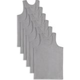 Tudors 6 Adet Compact Penye Gri Erkek Atlet Pamuklu Standart Fit Normal Kesim 6'lı Paket