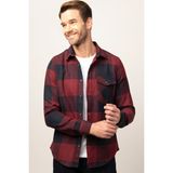 Tudors DR230018-600 Slim Fit Kışlık Oduncu Ekoseli Erkek Gömlek