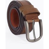 Tudors Erkek %100 Hakiki Deri 4 cm Spor Taba Renk Kemer - L