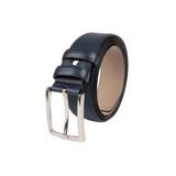 Tudors Erkek 3,5 cm Klasik Lacivert Kemer - XL