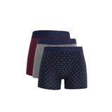 Tudors Erkek 3'Lü Pamuk Likralı Esnek Kumaş Boxer,Multi M 2007004315183