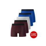 Tudors Erkek 5'Li Pamuklu Likralı Esnek Kumaş Boxer,Multi5 Xl