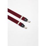 Tudors Erkek Bordo Pantolon Askısı - Standart