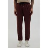 Tudors Erkek Regular Fit Beli Lastikli Bağcıklı Jogger Kiremit Pantolon Rahat Kesim Yan Cepli - 38