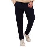 Tudors Erkek Regular Fit Beli Lastikli Bağcıklı Jogger Lacivert Pantolon Rahat Kesim Yan Cepli - Lacivert1 - 31
