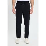Tudors Erkek Regular Fit Beli Lastikli Bağcıklı Jogger Pantolon Rahat Kesim Yan Cepli,Siyah 32
