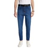 Tudors Erkek Regular Fit Bol Kesim Denim Yıkamalı Efektli Esnek Jean Kot Pantolon,Mavi 33