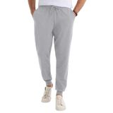 Tudors Erkek Regular Fit Klasik Kesim Beli Bağcıklı Jogger Cepli Lastikli Paça Gri Eşofman Altı - 2XL