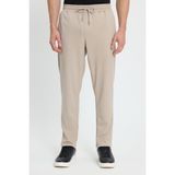 Tudors Erkek Regular Fit Klasik Kesim Beli Lastikli Bağcıklı Bej Jogger Pantolon - 34