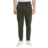 Tudors Erkek Regular Fit Klasik Kesim Beli Lastikli Bağcıklı Koyu Haki Jogger Pantolon - Koyu Yeşil - 31