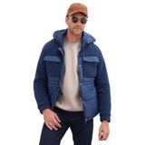 Tudors Erkek Regular Fit Klasik Kesim Kapüşonlu Fermuarlı Çıtçıt Kapamalı Mont,Lacivert 2Xl