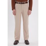 Tudors Erkek Regular Fit Klasik Kesim Normal Bel Geniş Paça Taş Pantolon-40342 Taş