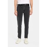 Tudors Erkek Regular Fit Yıkamalı Taşlamalı Esnek Kot Düz Paça Tapered Gri Jean Pantolon - 32