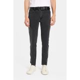 Tudors Erkek Regular Fit Yıkamalı Taşlamalı Esnek Kot Düz Paça Tapered Gri Jean Pantolon, 33 Beden