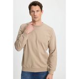 Tudors Erkek Relax Fit Rahat Kesim %100 Pamuk 2 Iplik Bisiklet Yaka taş Sweatshirt - 2XL