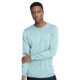 Tudors Erkek Slim Fit Dar Kesim Bisiklet Yaka Mint Rengi Triko Kazak,Yeşil S