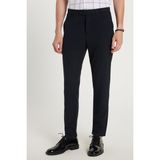 Tudors Erkek Slim Fit Dar Kesim Chino Yandan Cepli Pamuklu Lacivert Pantolon - 31