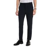 Tudors Erkek Slim Fit Dar Kesim Chino Yandan Cepli Pamuklu Lacivert Pantolon - 36