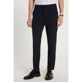 Tudors Erkek Slim Fit Dar Kesim Chino Yandan Cepli Pamuklu Lacivert Pantolon - 38