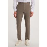 Tudors Erkek Slim Fit Dar Kesim Esnek Yan Cepli Bilek Boy Canvas Kesim Açık Haki Pantolon