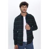 Tudors Erkek Slim Fit Dar Kesim Oduncu Kareli Kışlık Gömlek-31999-çok Renkli Çok Renkli